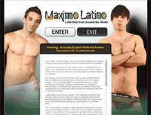 Tablet Screenshot of maximolatino.com